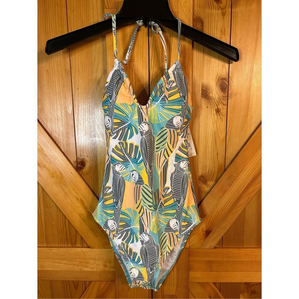 Salt Life swimsuit one piece tropical white size petite XS nwt (0137)